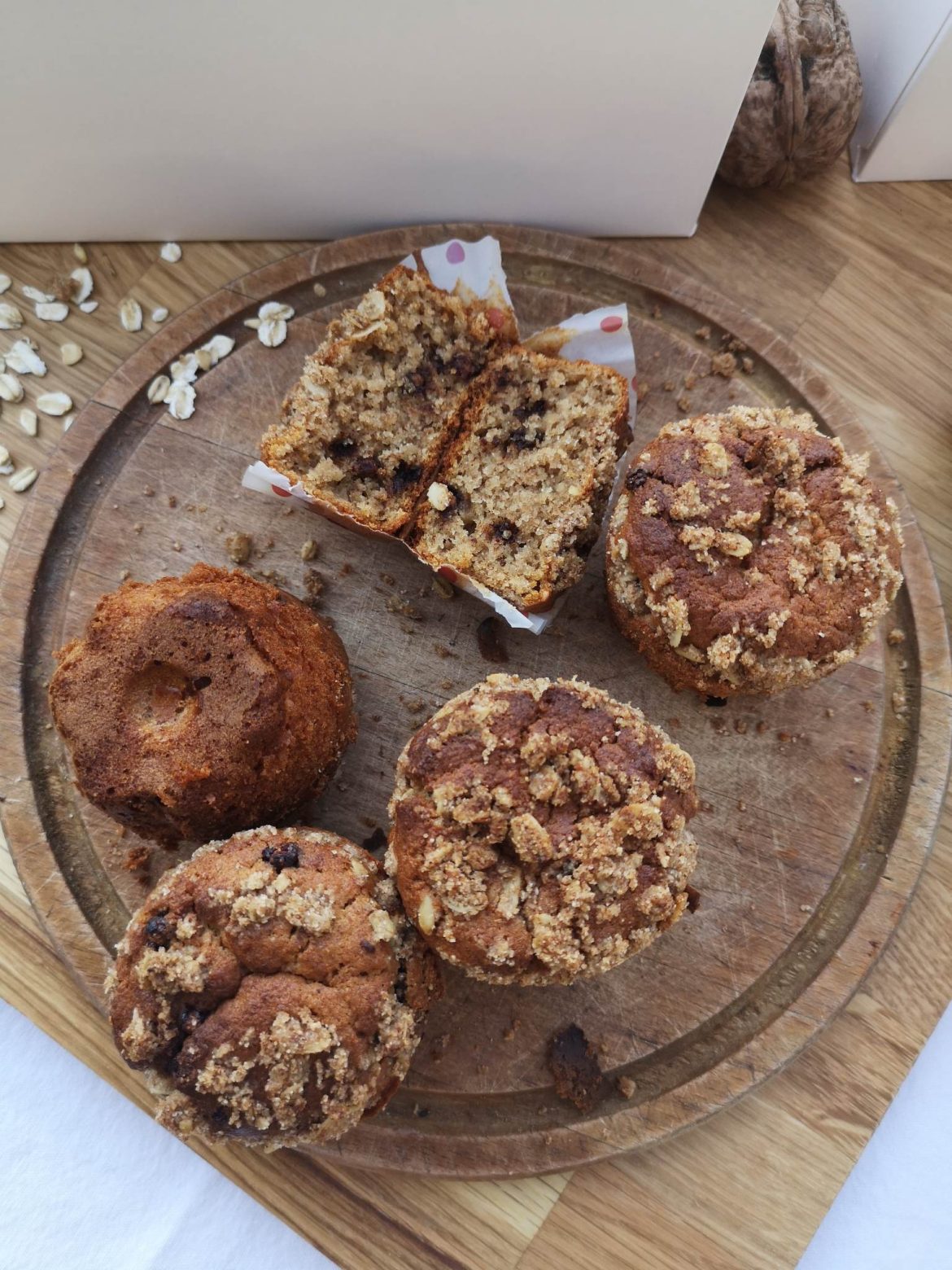 овесени мъфини