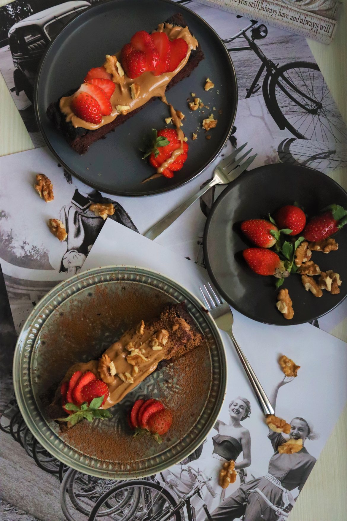 брауни с червено цвекло