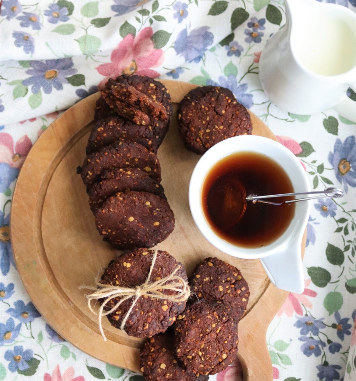 Веган бисквити с шоколад