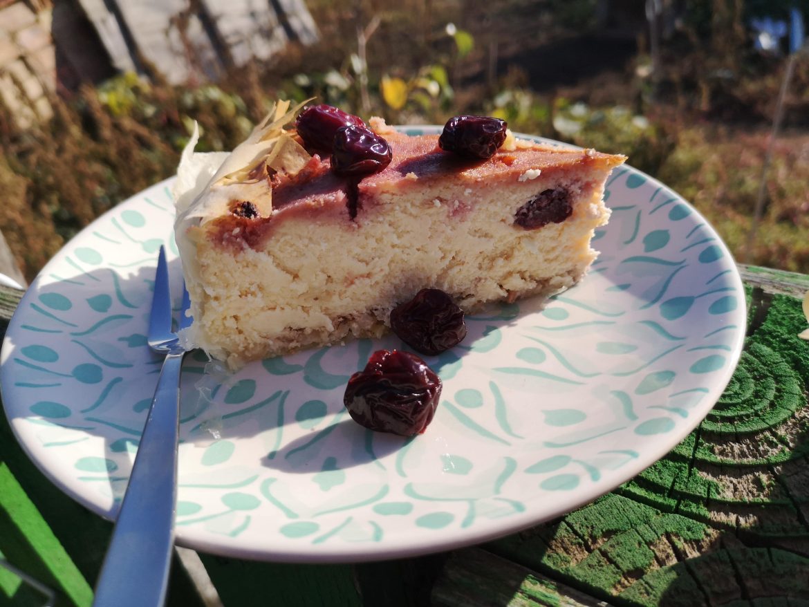 Чийзкейк с вишни