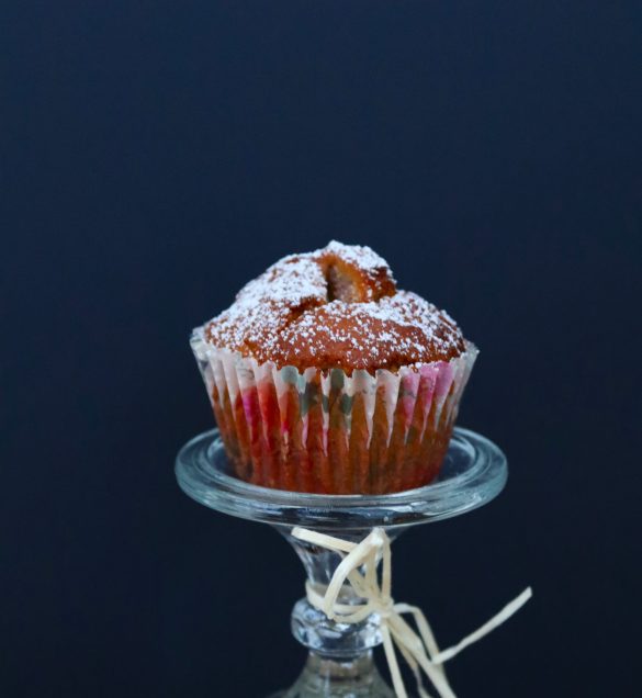 Мъфини със смокини без захар. Мъфини за деца със стевия.