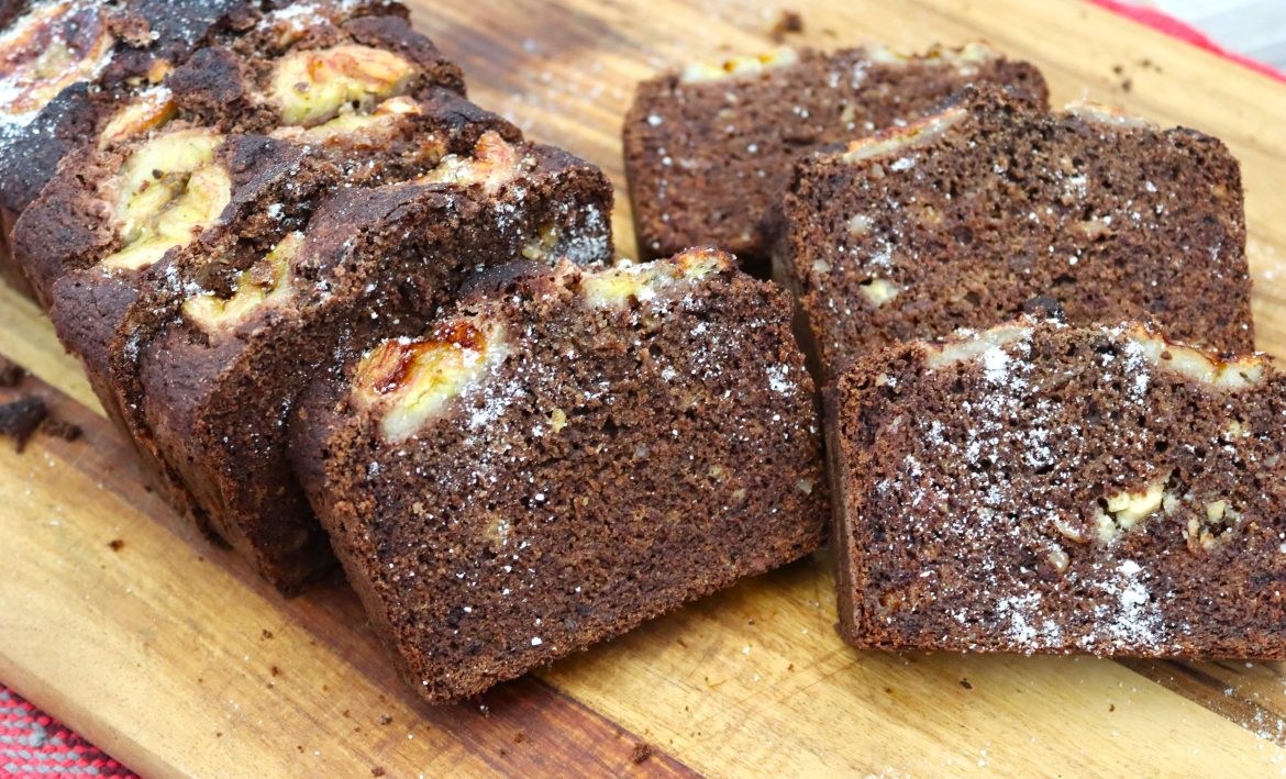 Бананов хляб. Веган бананов хляб без глутен и без захар