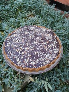 Шоколадов тарт с шоколад безглутенов десерт с нерафинирана захар