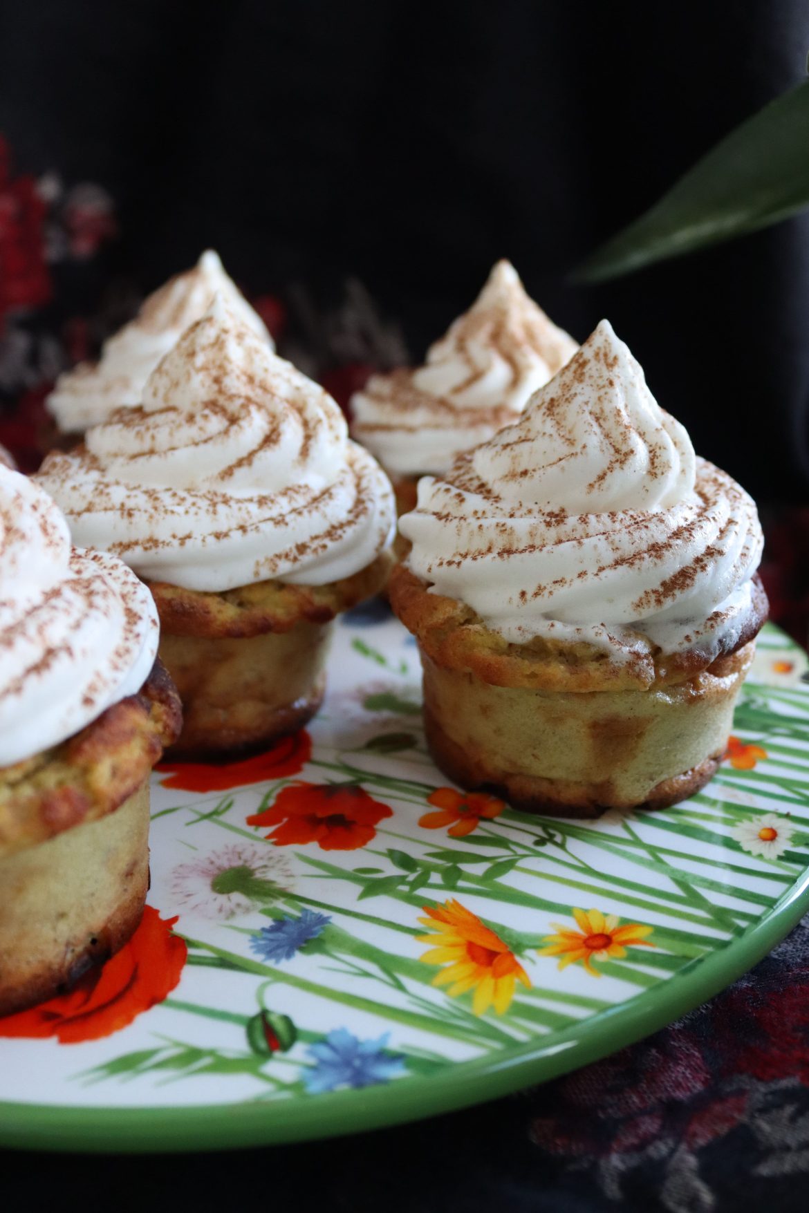 Бананови мъфини по зоната с извара балансирани по зоната, без глутен и без захар