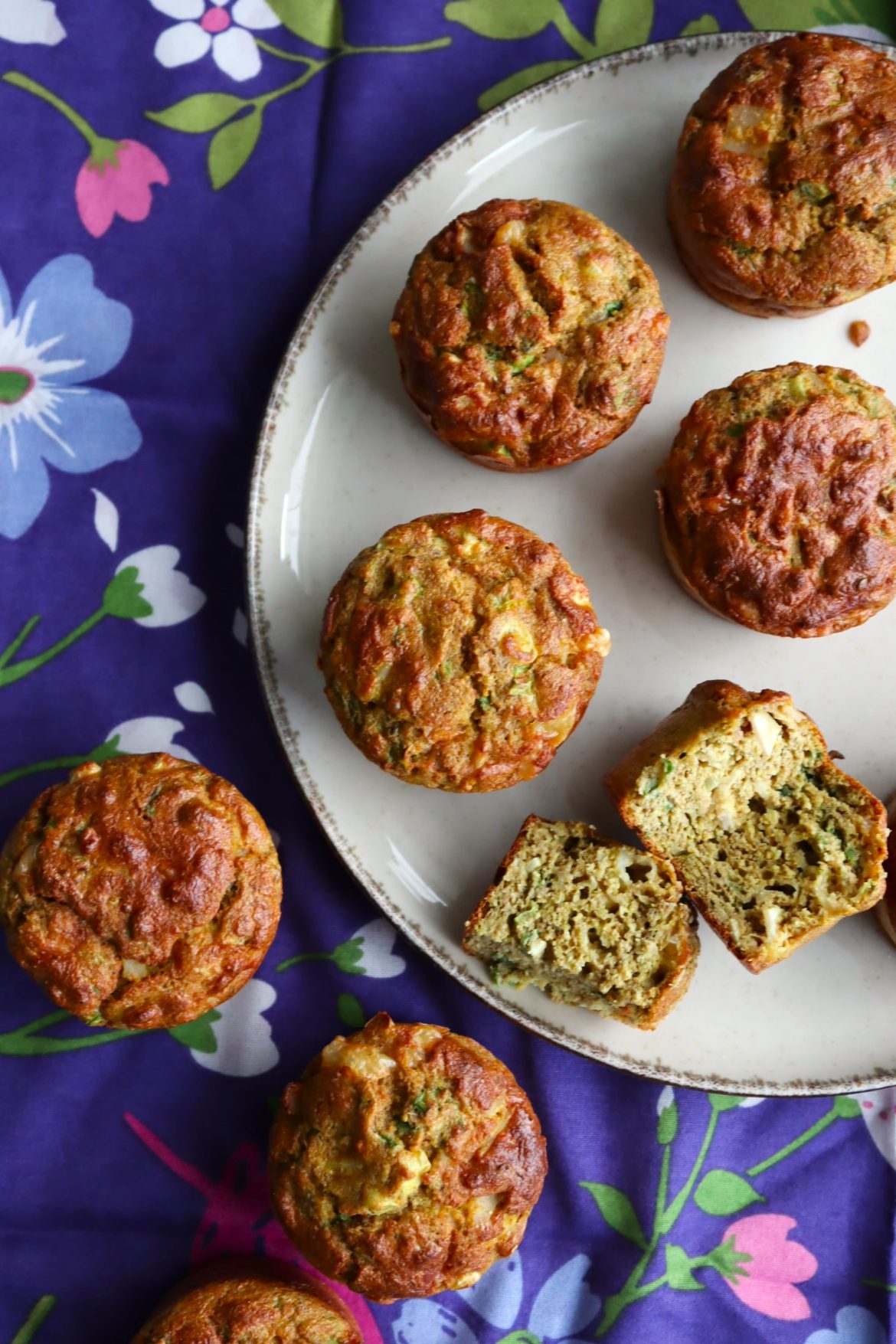 Мъфини с шунка и кашкавал без брашно