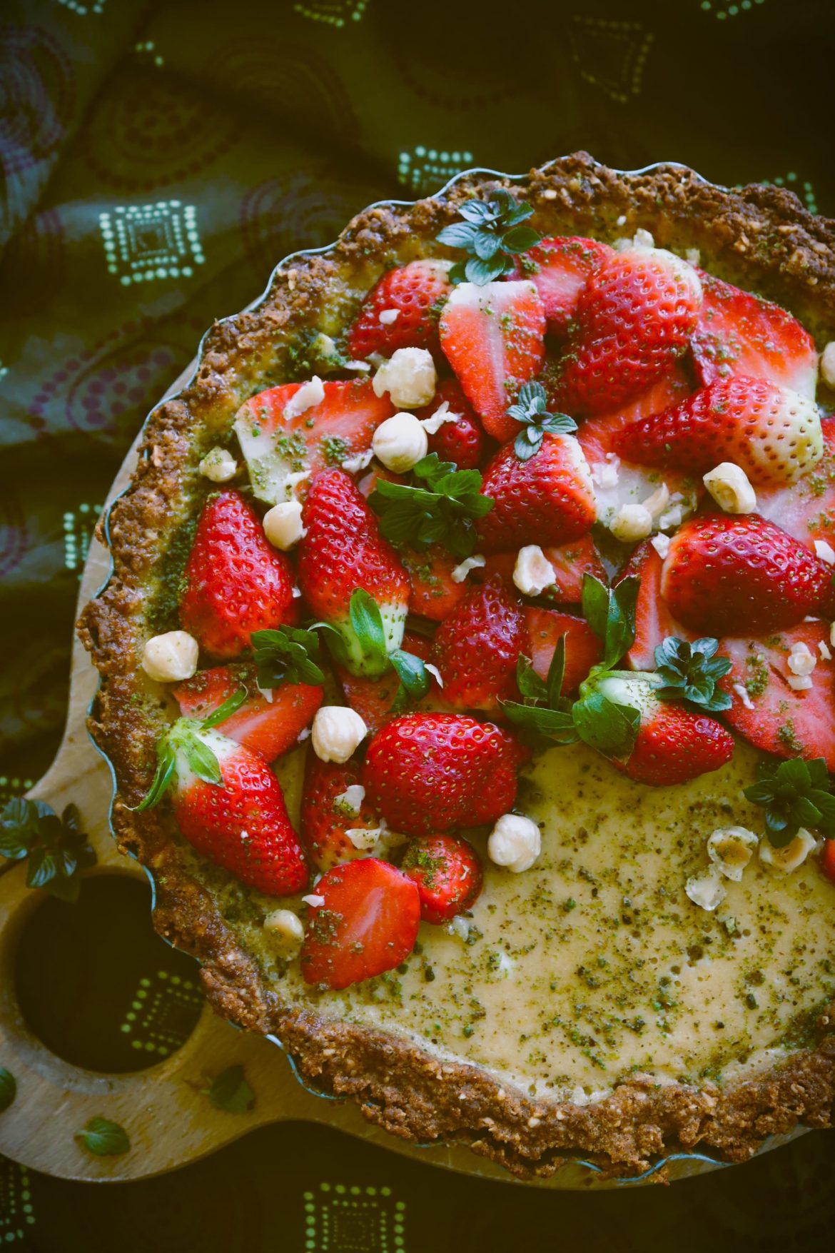 Безглутенов тарт с ягоди