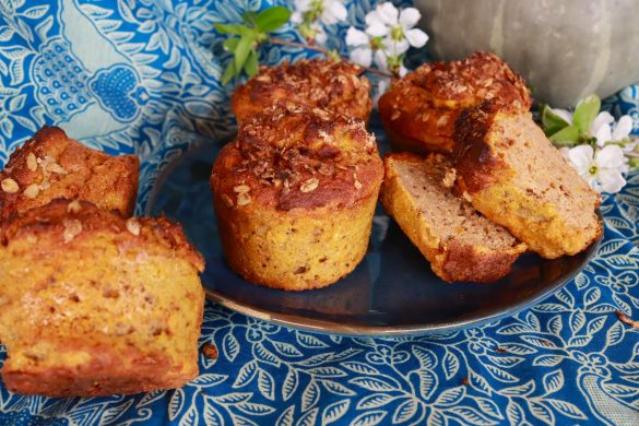 Мъфини с тиква и орехи