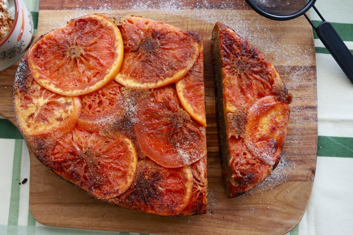 Безглутенов сладкиш с грейпфрут и мед