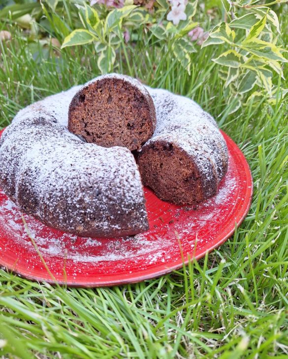 Безглутенов кекс с ябълки и мед