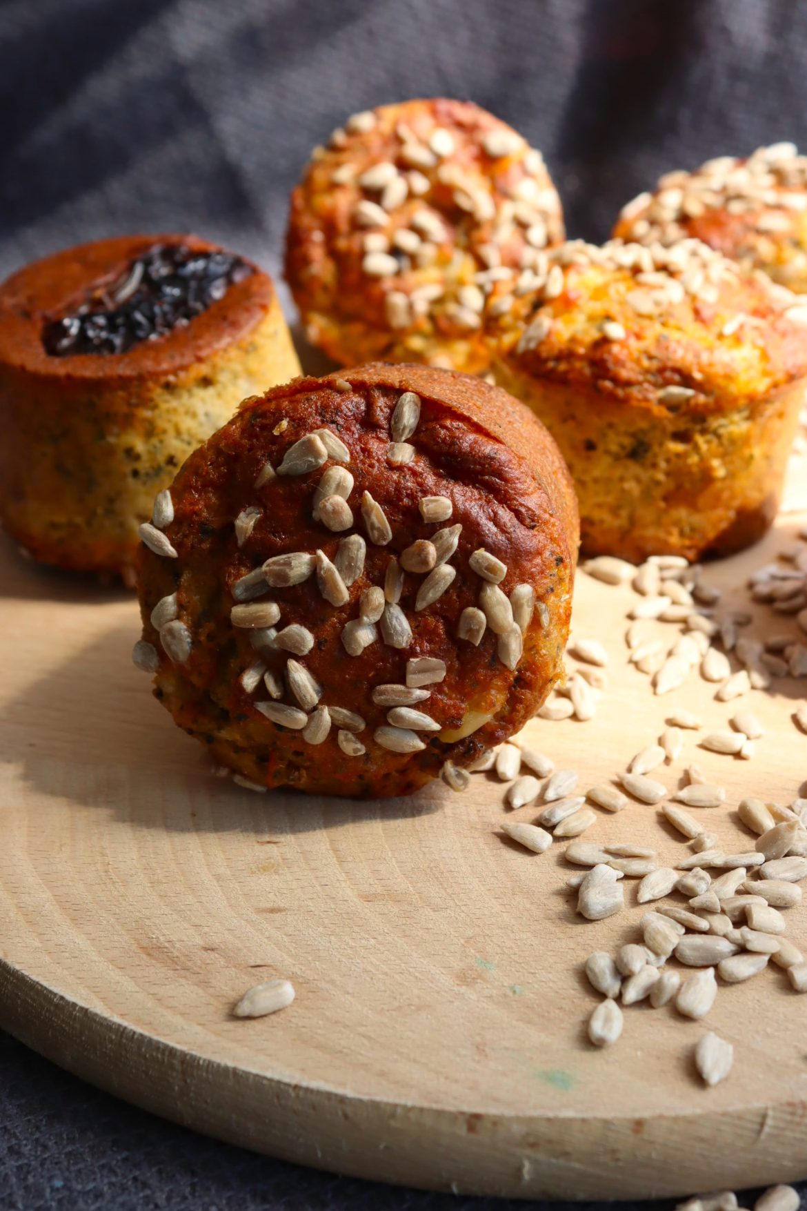 Безглутенови мъфини със сирене и коприва