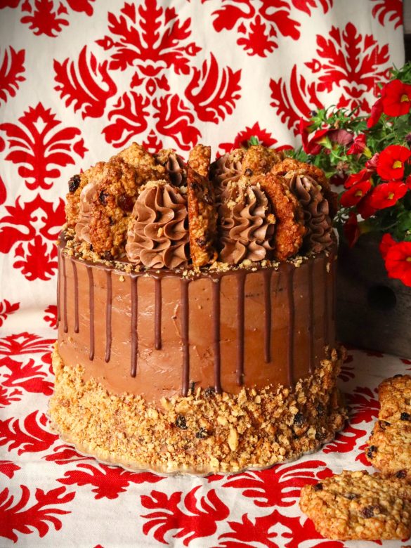 Безглутенова торта с бадемово брашно - Рецепти за коледни торти