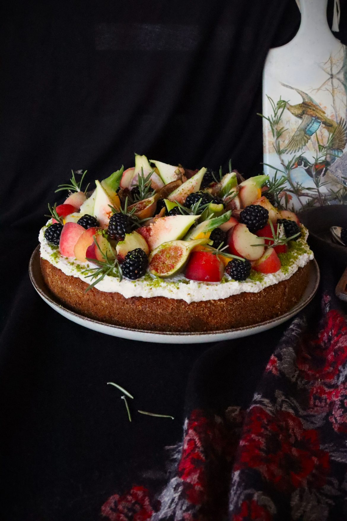 Плодова торта без глутен и без захар