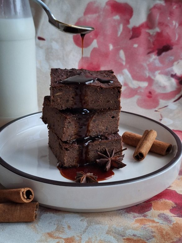 Брауни с червен боб по Зоната