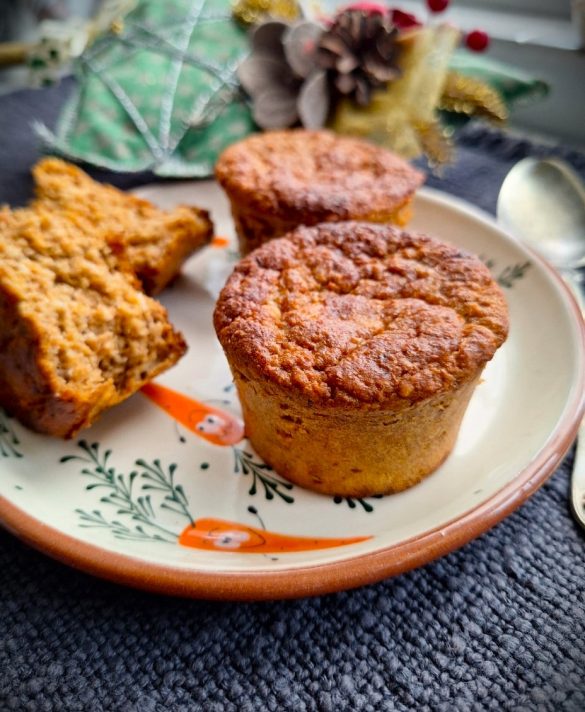 мъфини с моркови по Зоната без глутен и без захар