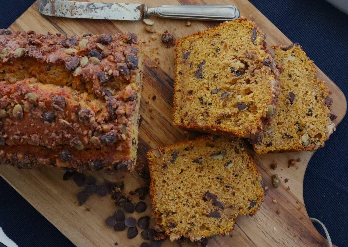 хляб с тиква без глутен и без захар