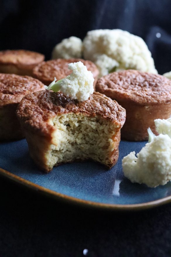 мъфини с карфиол по зоната без глутен