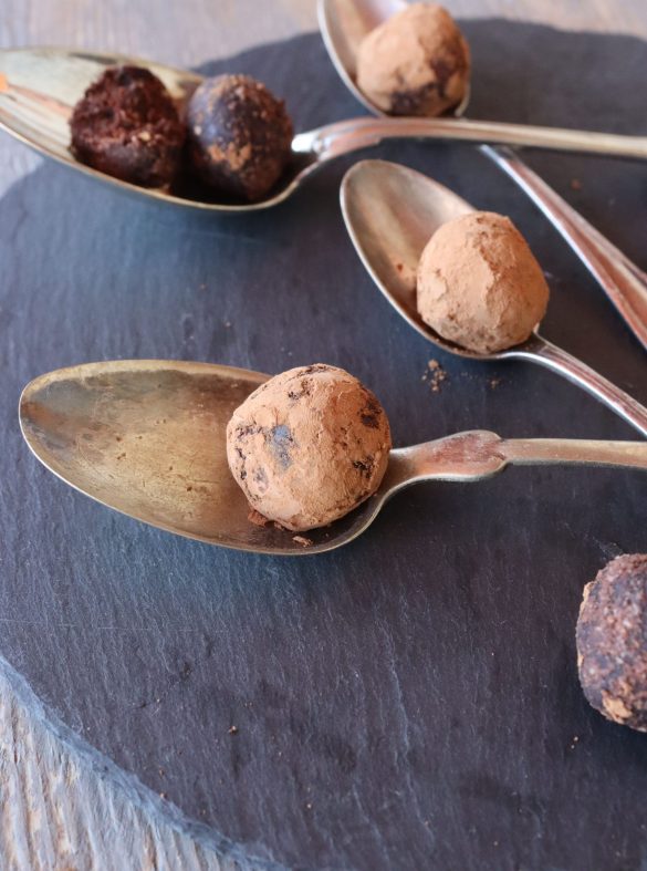 Веган трюфели с рожков без глутен и без захар