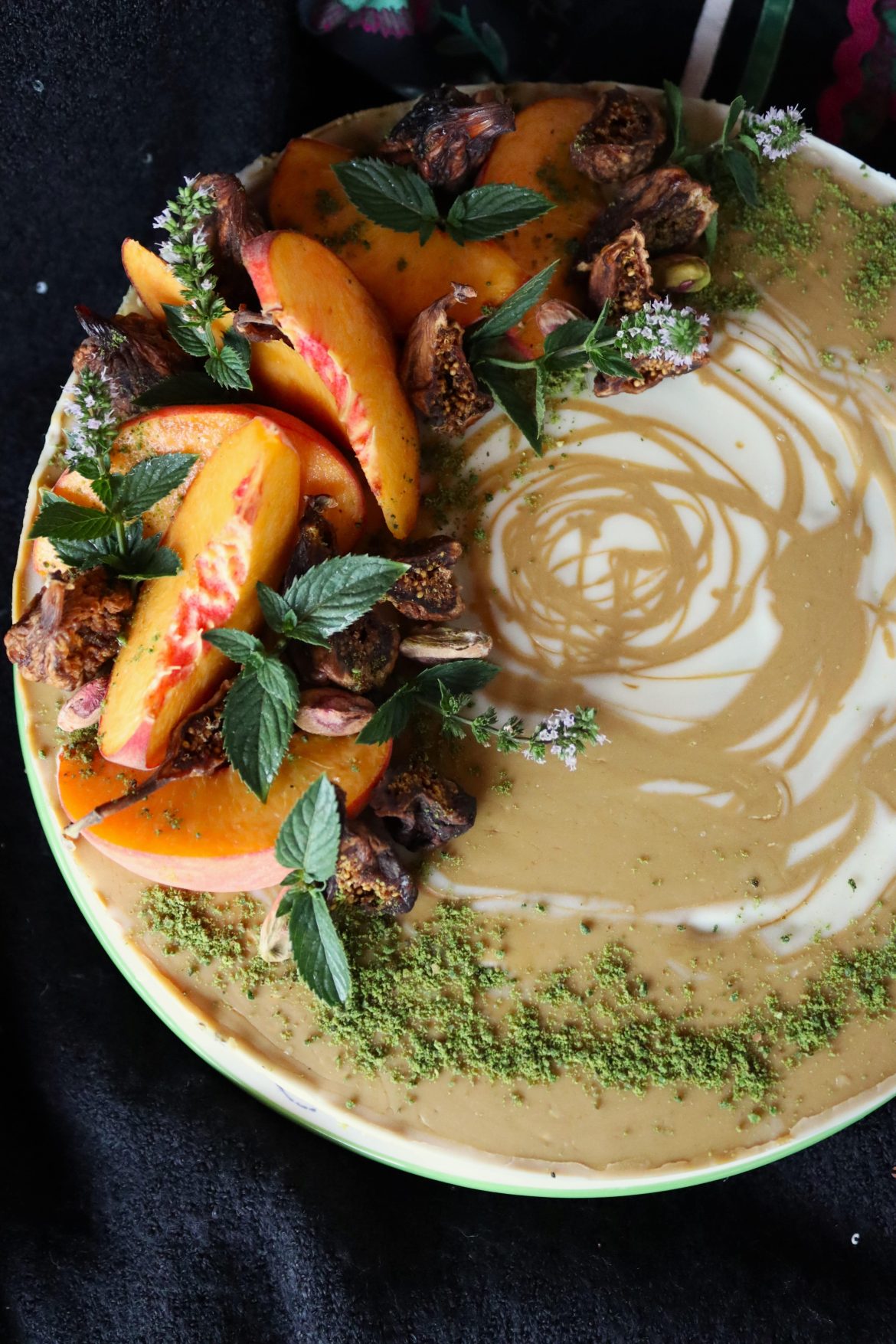 веган торта с шамфъстък без глутен и без захар