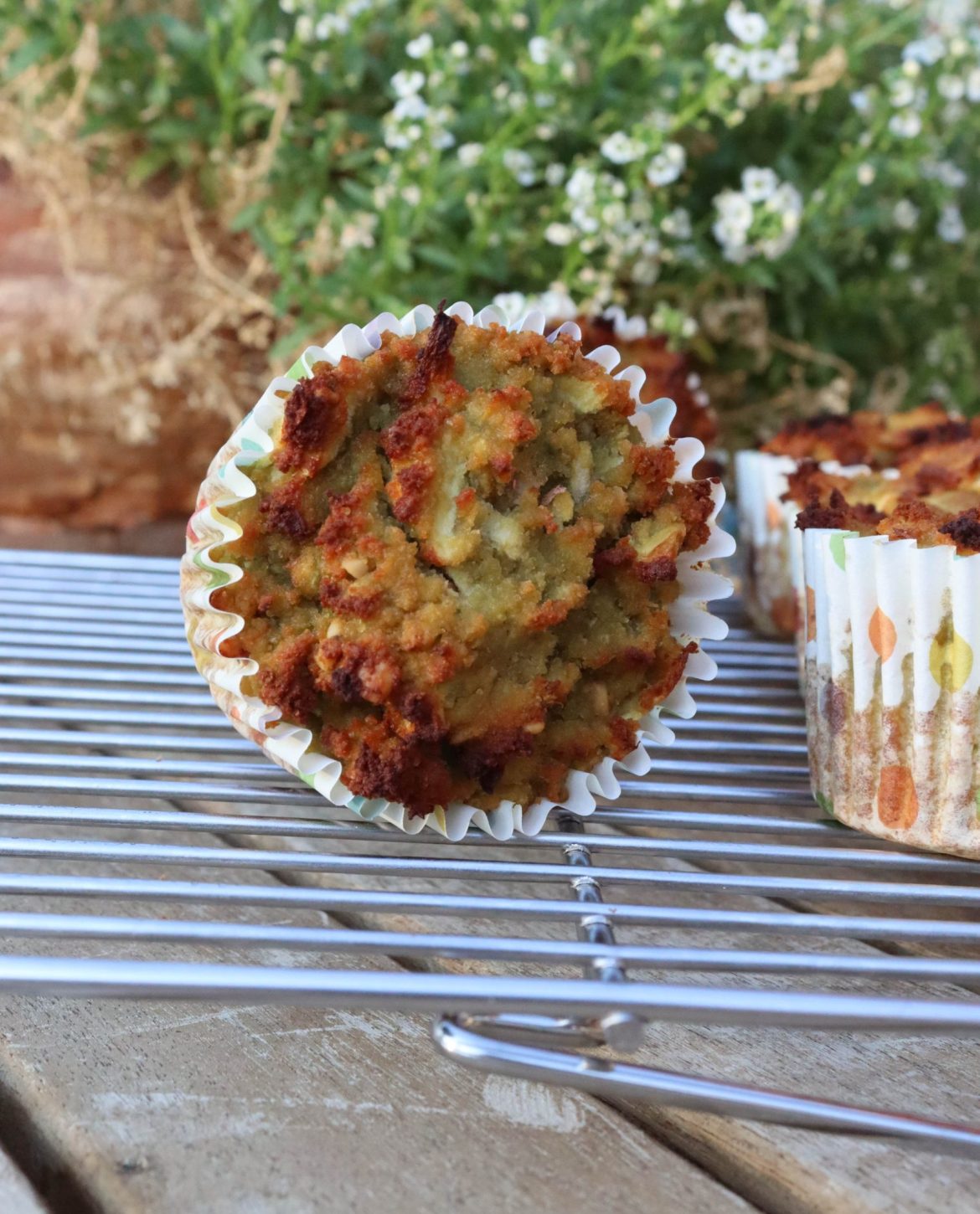 мъфини с авокадо без глутен, без захар и без лактоза