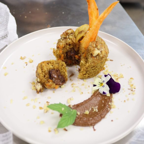 морковени мъфини с фурми без захар и глутен