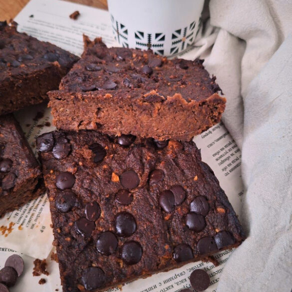 Веган брауни с 6 съставки без захар и без глутен