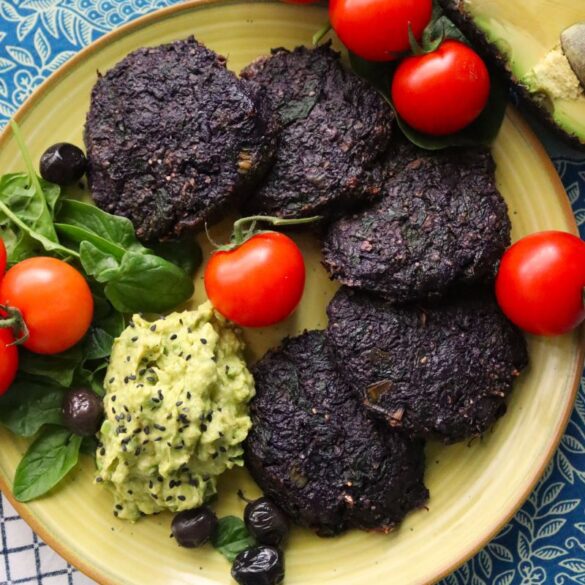 Кюфтенца от лапад и лилав картоф по Зоната